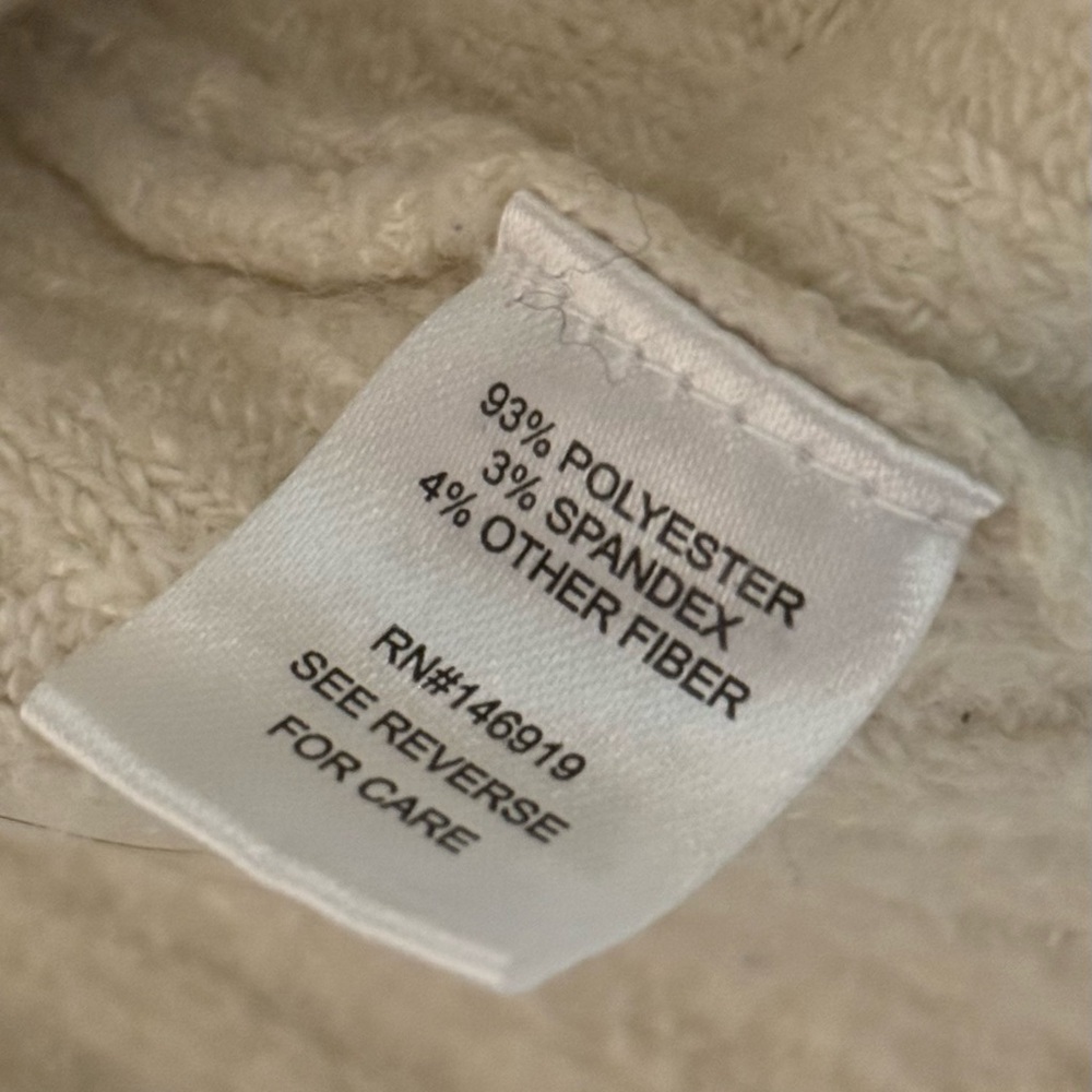 Cream Button-Up Sweater - Picture 7 of 8